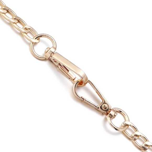 Crossbody Gold Purse Chains or Replacement Straps! 47" NWT - Picture 4 of 4